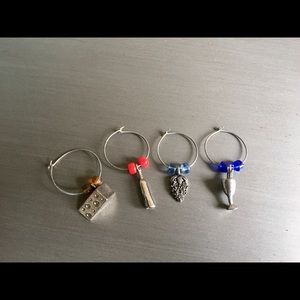 🛍️ 3/$21 | Wine Charms, Wine Stem Charms, Wine Jewelry Charms
